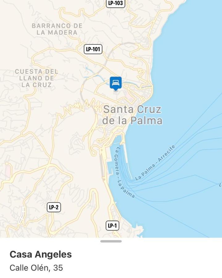Vila Casa Angeles Santa Cruz de la Palma  Exteriér fotografie